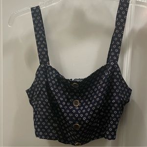 Navy - Sanctuary - Crop top
